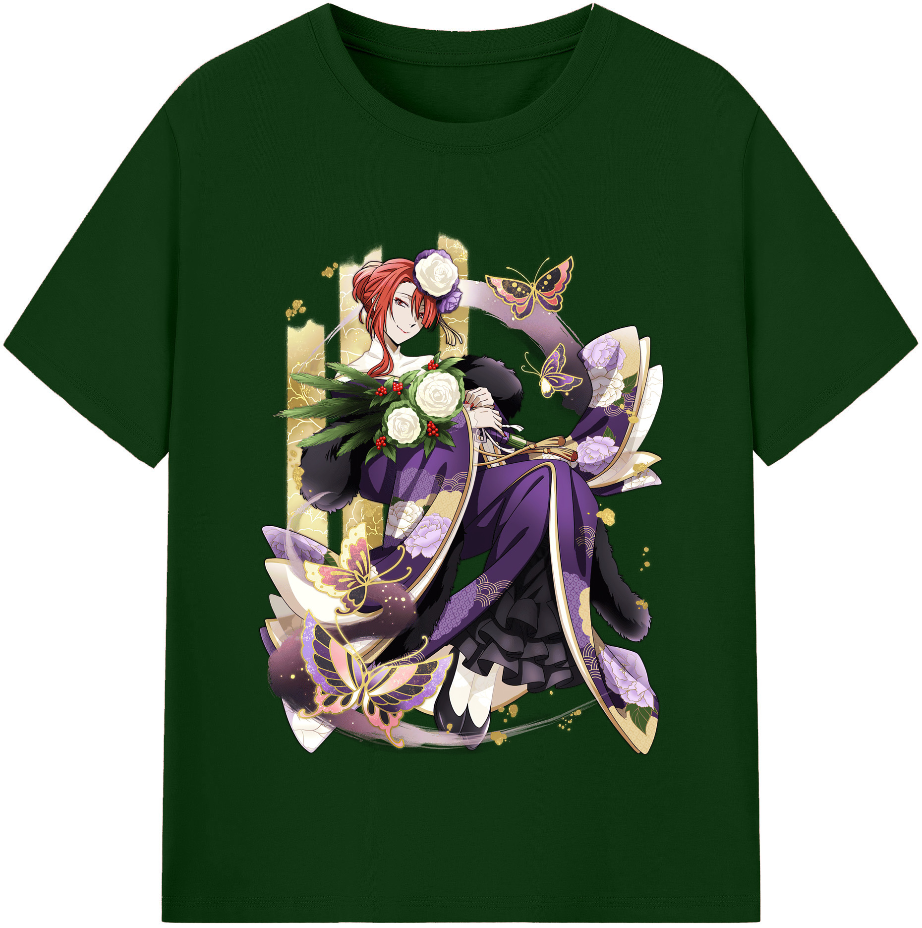 （画像用） 文豪ストレイドッグス Bungo Stray Dogs 綿100％半袖Tシャツ（フロントプリント）